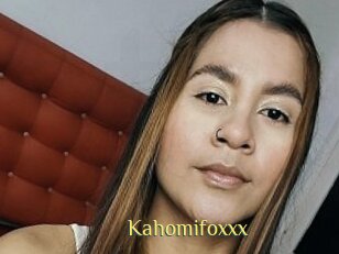 Kahomifoxxx